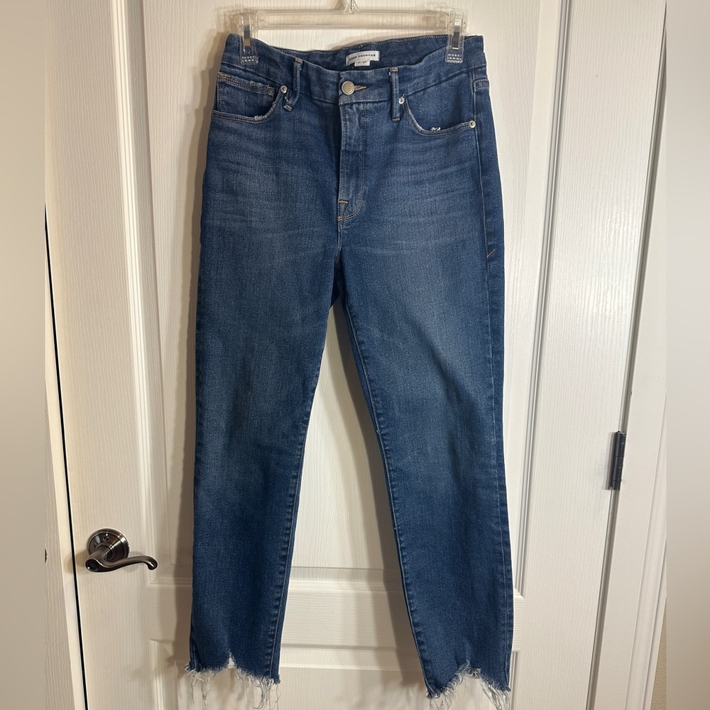 Good American Jeans Size 4/27 Style: GLSPL67TB842